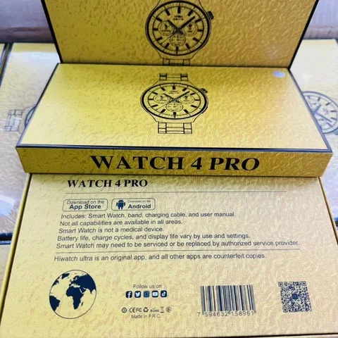 Montre connectée watch 4 pro 
