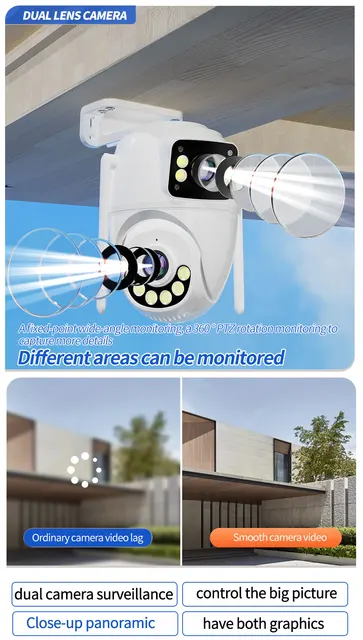 Camera de surveillance sans fil