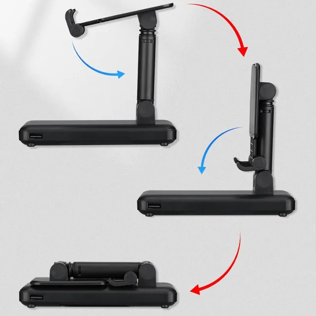 Power bank avec support pliable 