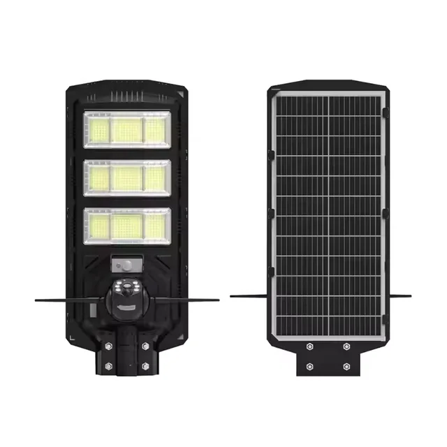 Lampadaire et camera de surveillance solaire
