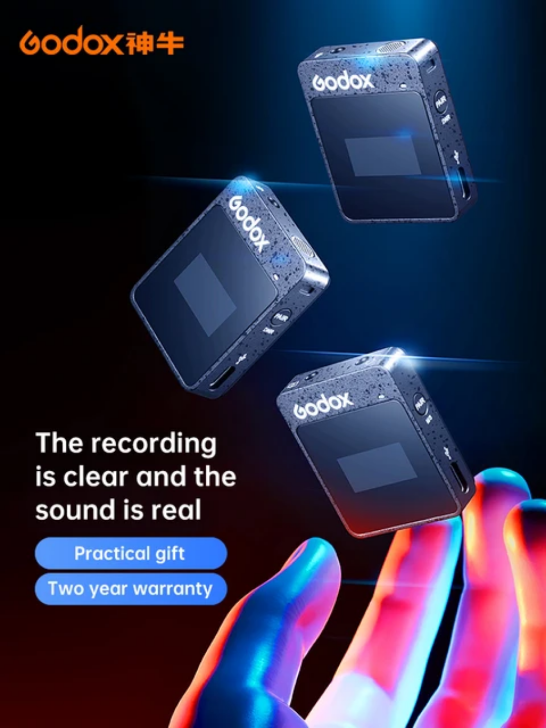 Le micro sans fil Godox Movelink II M2 