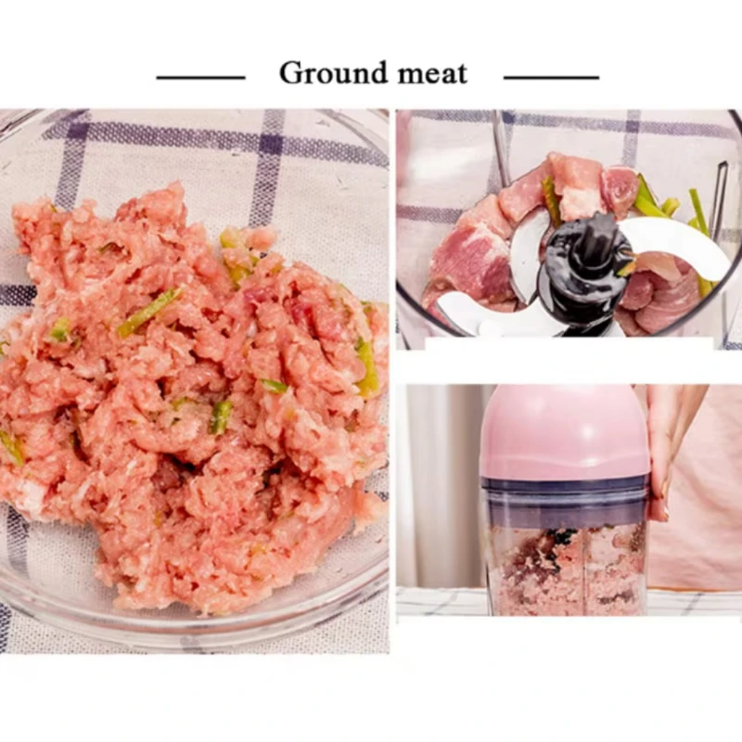 MINI MIXEUR de FRUITS EN ACIER OXYDABLE 