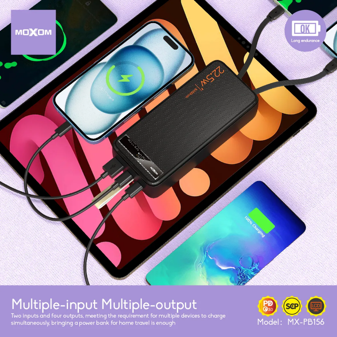 Power Bank 30000 mAh MOXOM MX-PB55