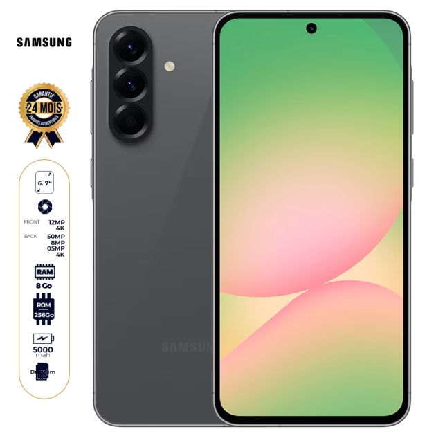 Samsung Galaxy A36 – 256 Go / 8 Go de RAM