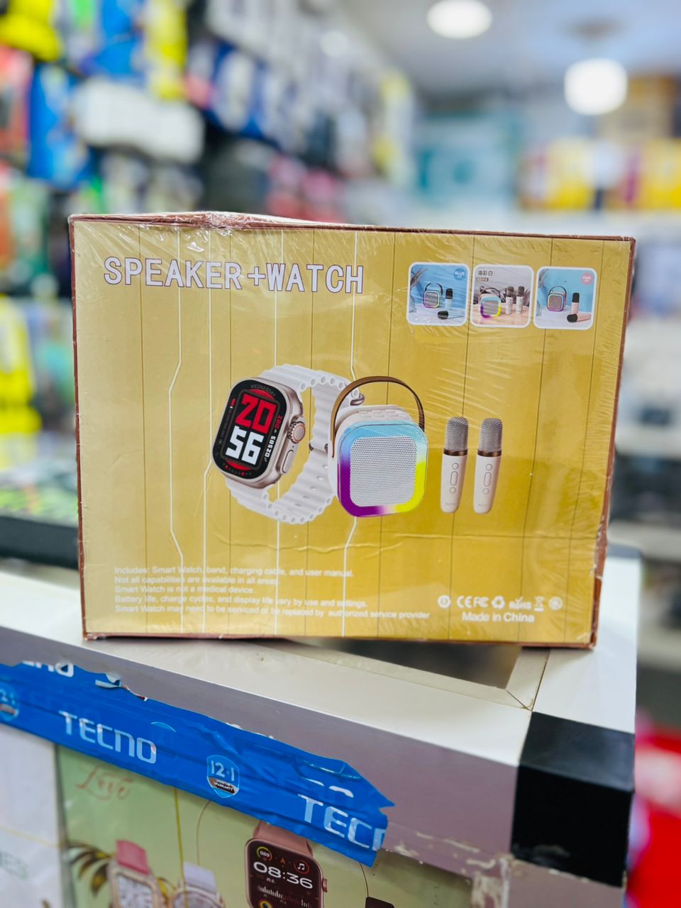 Montre connectée plus Haut parleur