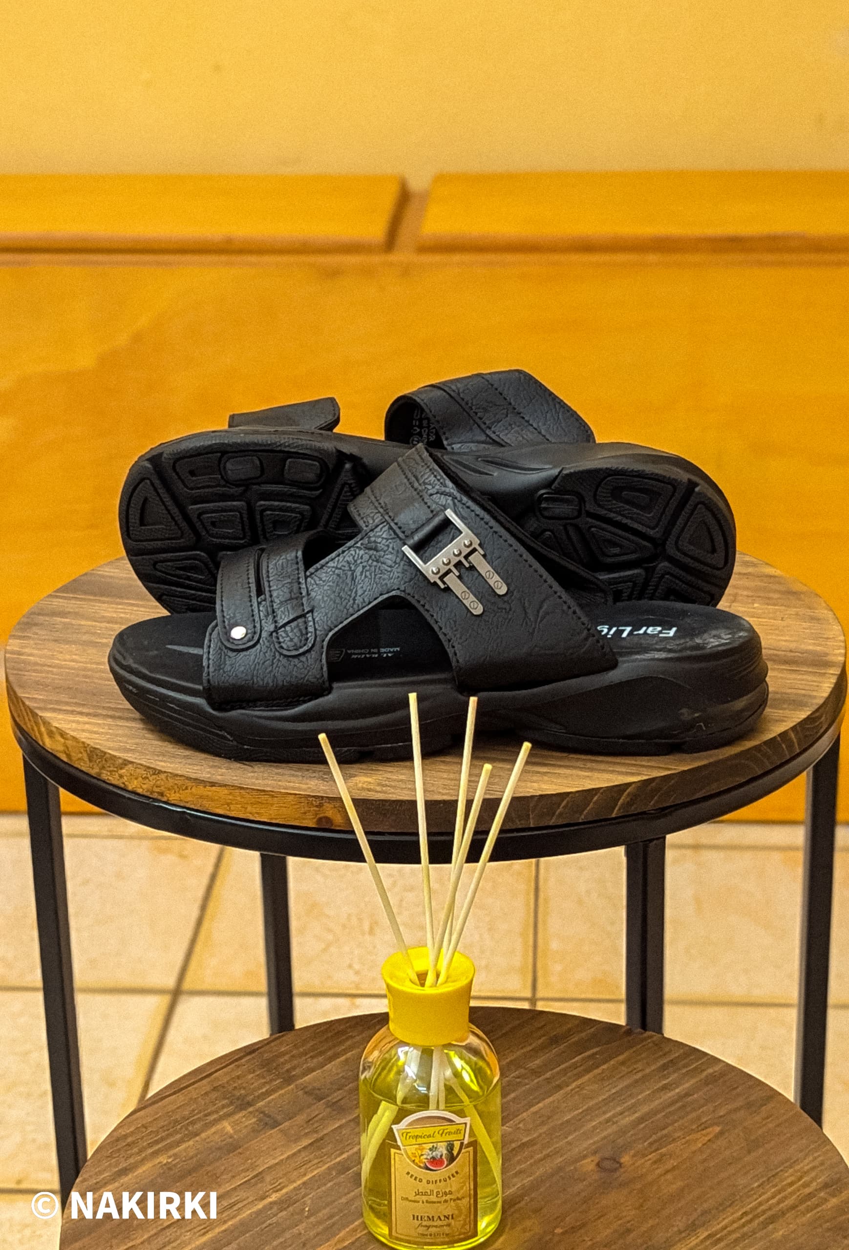 Chaussures pieds nus urbaine 