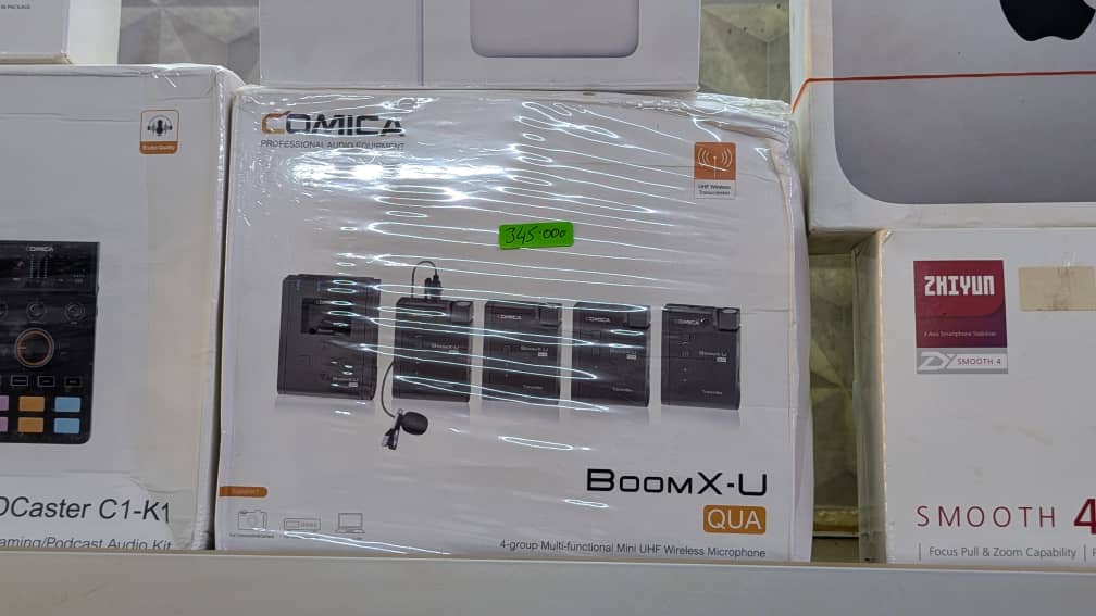 Le microphone sans fil BoomX-U QUA 