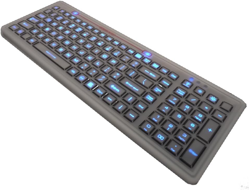Clavier sans fil lumineux 
