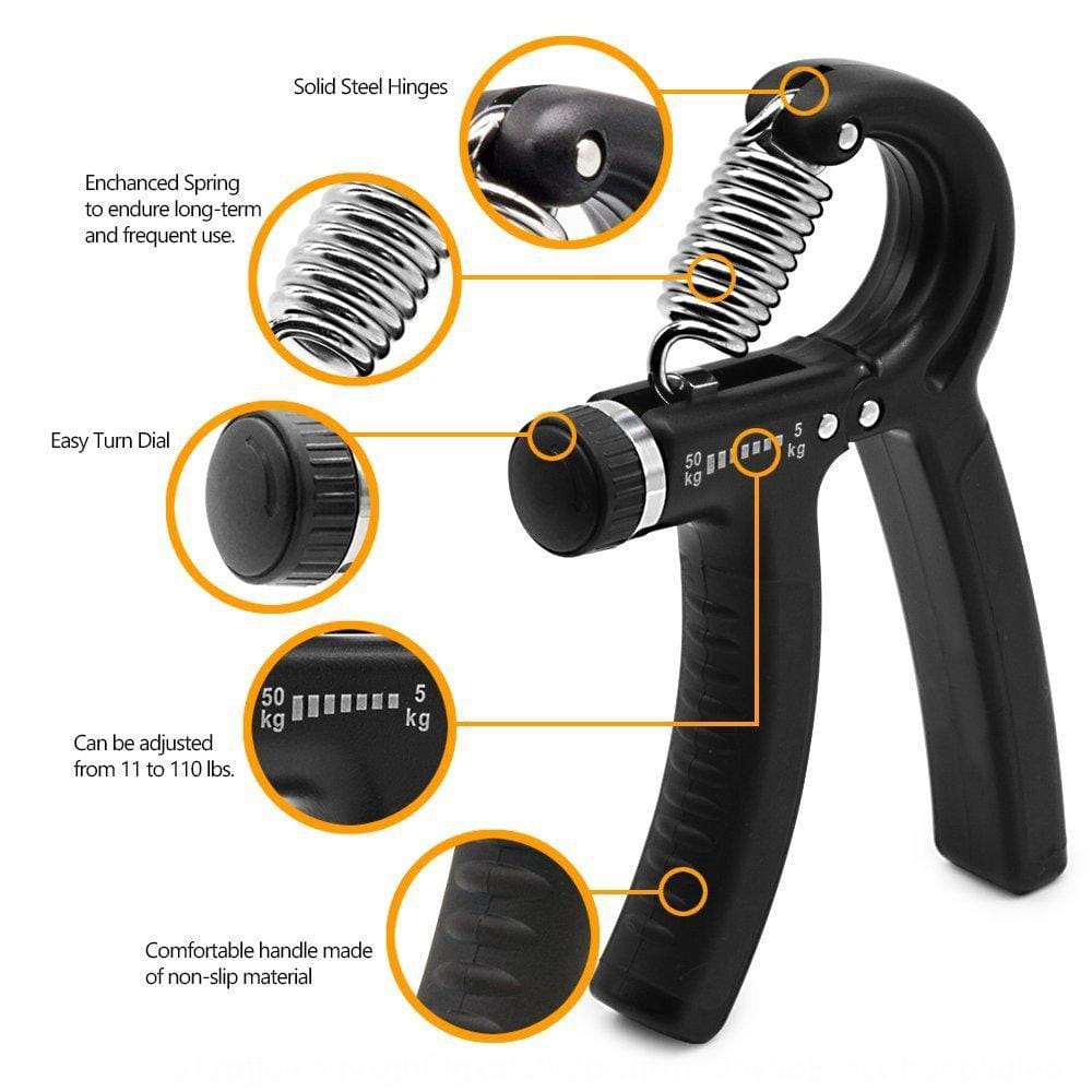 GRIP À MAIN AVEC RESSORT RÉGLABLE 10-40 KG – LIVEP