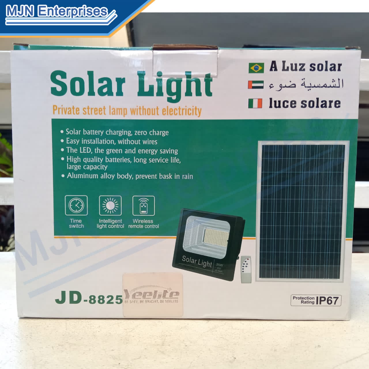 Lampe Solaire JD-8825 