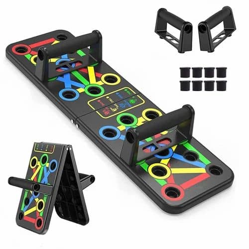 Planche de Pompes Multifonction Pliable 14-en-1 