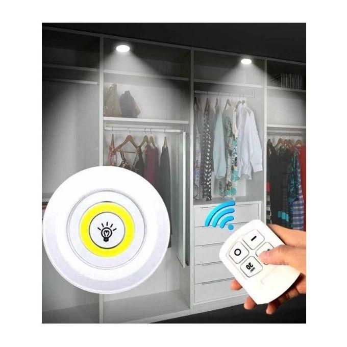 Spot LED sans fil à 3 lampes