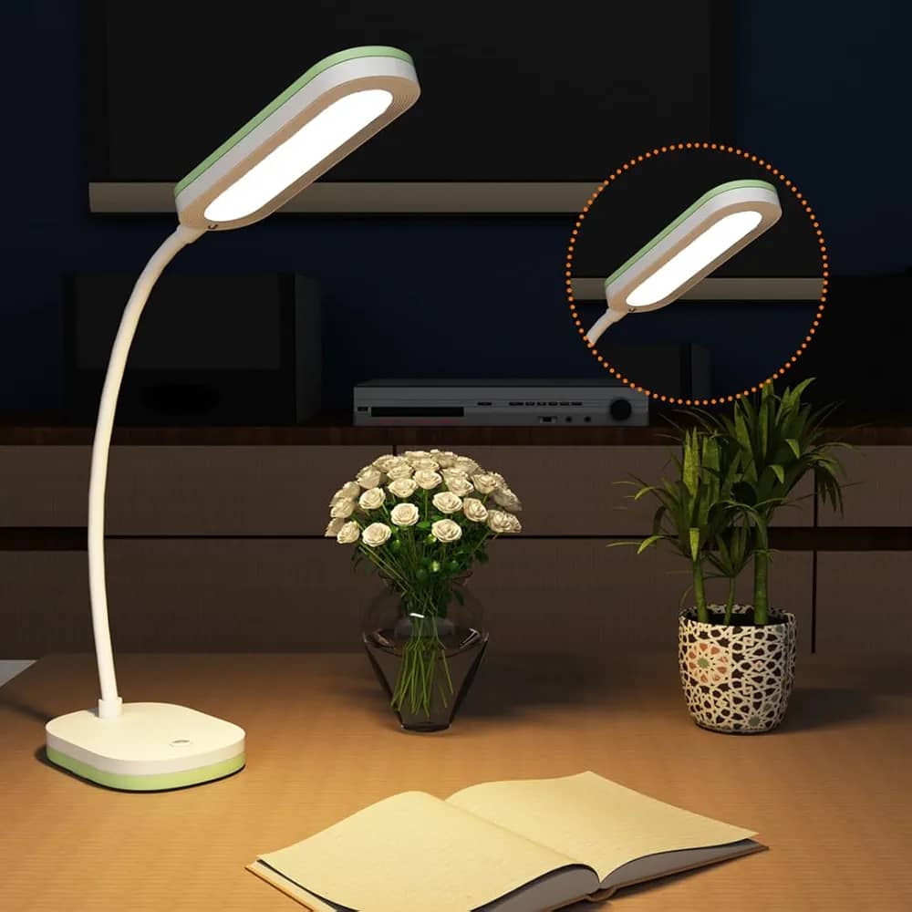 Lumière  LED sur table