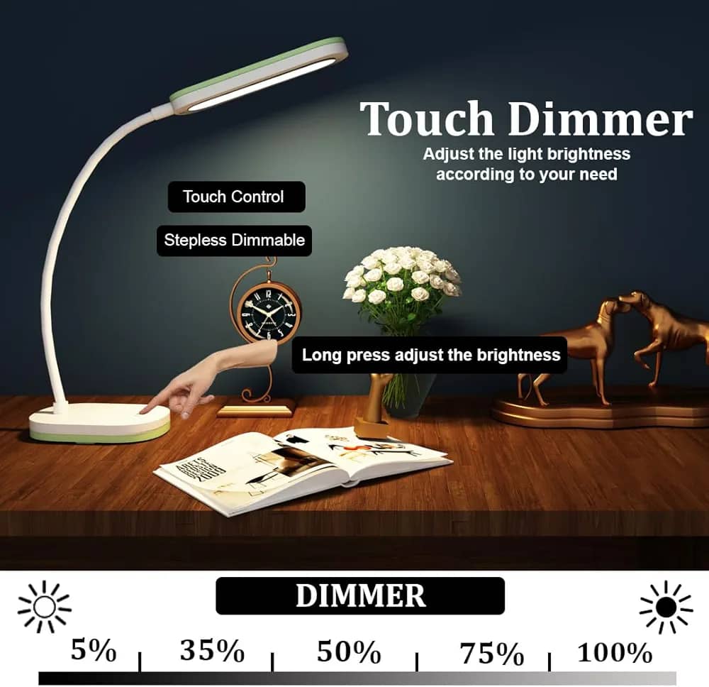 Lumière  LED sur table
